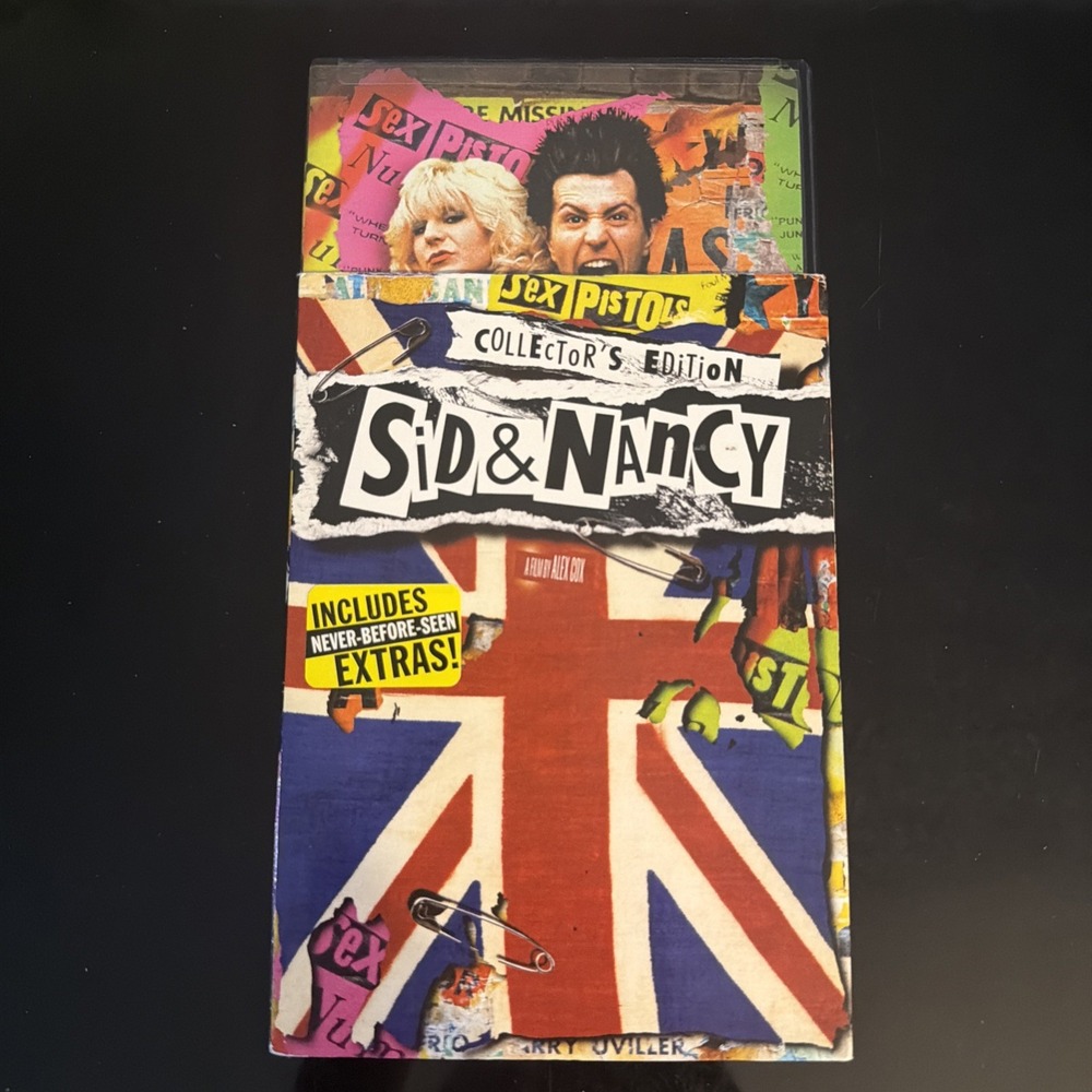 Sid & Nancy Collectors Edition (DVD) Sex Pistols Slipcover Scratch Free